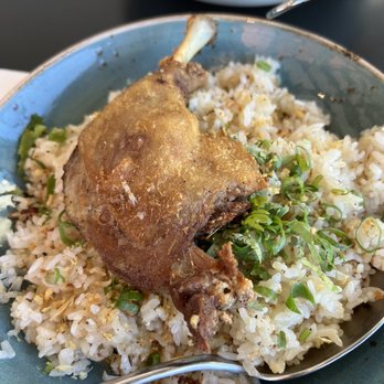 DB Grill - Duck fat fried rice with crispy duck leg - New American Near Me - Kapolei, Hawaii