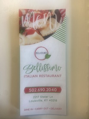 Menu photo 7 Bellissimo Restaurant Louisville, KY Menu photo 7 Bellissimo Restaurant Louisville, KY