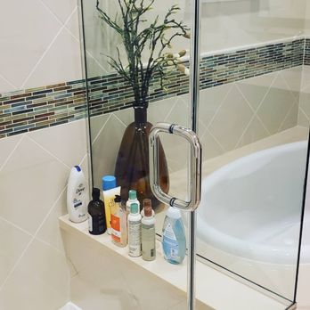 One for All Cleaning Services - Bathroom glass enclosure after being cleaned by One For All Cleaning Services. - Home Cleaning Near Me One for All Cleaning Services - Bathroom glass enclosure after being cleaned by One For All Cleaning Services. - Home Cleaning Near Me