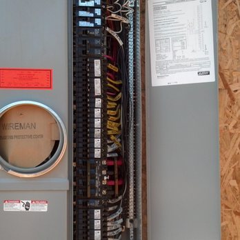 Jim Conrad Electric - new construction 200a meter panel - Electricians Near Me Jim Conrad Electric - new construction 200a meter panel - Electricians Near Me