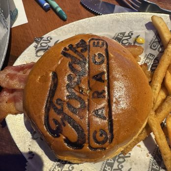 Ford's Garage ChampionsGate - Bacon cheese burger and fries - Bars Near Me - Davenport, Florida Ford's Garage ChampionsGate - Bacon cheese burger and fries - Bars Near Me - Davenport, Florida