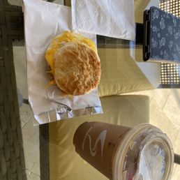 Sausage Cheddar Biscuit, S'More Fantasy Latte Sausage Cheddar Biscuit, S'More Fantasy Latte