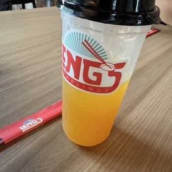 Ling’s Dumplings - I forget this drink - Bubble Tea Near Me - Tampa, Florida