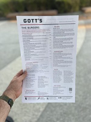 Menu photo 1 Gott's Santa Monica, CA Menu photo 1 Gott's Santa Monica, CA