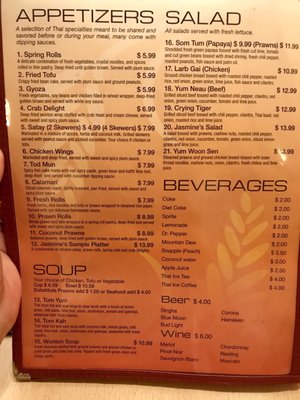 Menu photo 5 Jasmine Thai Cuisine Lacey, WA Menu photo 5 Jasmine Thai Cuisine Lacey, WA
