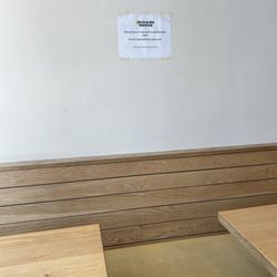 Seating area. You are not allowed to eat to go orders here