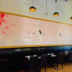 Mizuumi Ramen & Sushi - The dining area.