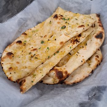IndianBistro14 - Garlic Naan - Indian Near Me - Arlington, Texas