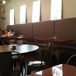Tin Fish - High back chairs, clean space, nice music