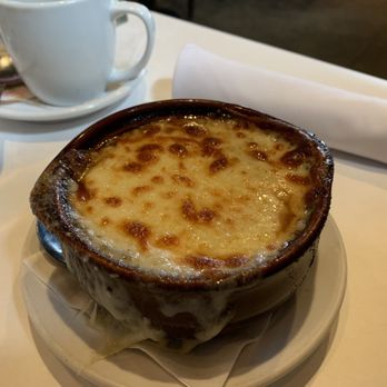 The Delaware Pub & Grill - French Onion Gratinee was incredibly good. Seasoned well and not too thin of a broth and not overloaded with onions. - Bars Near Me - Kenmore, New York The Delaware Pub & Grill - French Onion Gratinee was incredibly good. Seasoned well and not too thin of a broth and not overloaded with onions. - Bars Near Me - Kenmore, New York