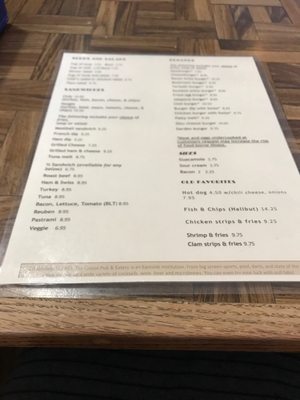 Menu photo 6 The Goose Pub N Eatery Bellevue, WA