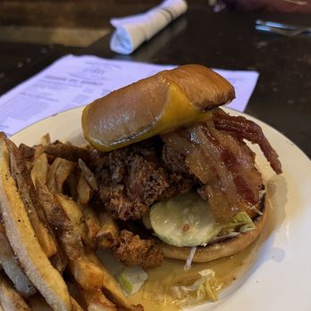 The Stave - Hot honey chicken sandwich - Southern Near Me - Frankfort, Kentucky The Stave - Hot honey chicken sandwich - Southern Near Me - Frankfort, Kentucky