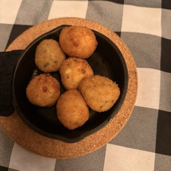 La Wagyeria - Mixed croquettes (leek, mushroom, Serrano ham) - Steakhouses Near Me - Miami, Florida La Wagyeria - Mixed croquettes (leek, mushroom, Serrano ham) - Steakhouses Near Me - Miami, Florida