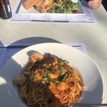 Pizzeria Molto - Linguine de mare- insanely delicious Bf got the Eggplant Parmigiana Panini - Pizza Near Me - Fairfield, Connecticut Pizzeria Molto - Linguine de mare- insanely delicious Bf got the Eggplant Parmigiana Panini - Pizza Near Me - Fairfield, Connecticut