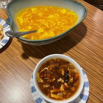 Shanghai Bistro - Egg drop soup and Hot & Sour soup - Chinese Near Me - The Woodlands, Texas Shanghai Bistro - Egg drop soup and Hot & Sour soup - Chinese Near Me - The Woodlands, Texas