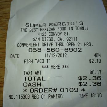 Super Sergio's - Mexican Near Me - San Diego, California Super Sergio's - Mexican Near Me - San Diego, California