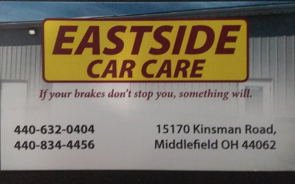 EASTSIDE CAR CARE Updated August 2024 15170 Kinsman Rd, Middlefield