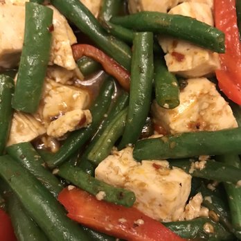 Gor Gai Thai Eatery - Spicy tofu with green beans and bell peppers - Thai Near Me - San Diego, California Gor Gai Thai Eatery - Spicy tofu with green beans and bell peppers - Thai Near Me - San Diego, California