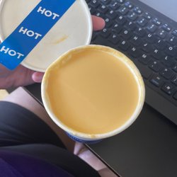 Royal Farms - Where is the macaroni in this cheese? Why is it cold?
