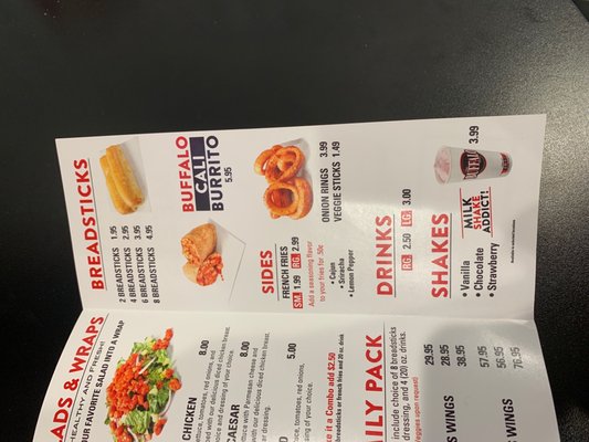 Menu photo 1 The Buffalo Spot- Montebello Montebello, CA