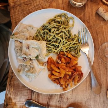 Cozymeal - Spinach and Ricotta Ravioli, Spaghetti alla Chitarra and Semolina Cavatelli. DELICIOUS! - Cooking Classes Near Me - New York, New York Cozymeal - Spinach and Ricotta Ravioli, Spaghetti alla Chitarra and Semolina Cavatelli. DELICIOUS! - Cooking Classes Near Me - New York, New York
