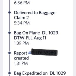 My baggage tracker My baggage tracker