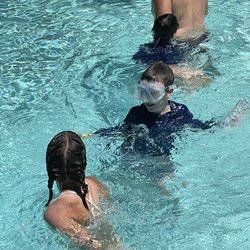 River Pines Resort - Grandbabies having a great pool day!
