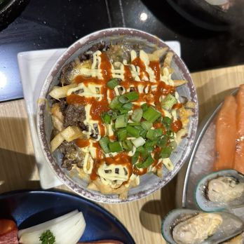 Halves Boiling Pot + Grill - Fries - Japanese Near Me - Foothill Ranch, California