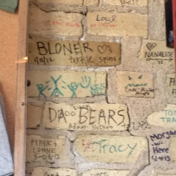 AJ Bombers - Signage on the walls... Gonna ignore the "bears suck" part :) - Burgers Near Me - Milwaukee, Wisconsin