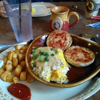 Another Broken Egg Cafe - Couldn't resist digging in before snapping a pic, delicious! - Breakfast & Brunch Near Me - Panama City Beach, Florida