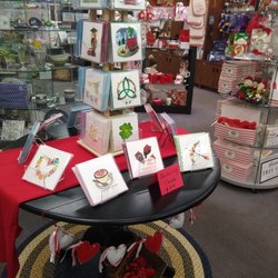 Tile Pharmacy - Prescription pickup; all decked out for Valentine's in the gift shop--how lovely!