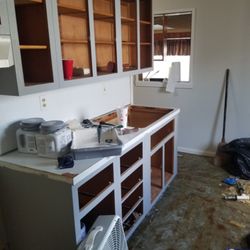 K&B Construction - Part of the kitchen befor the floor was in