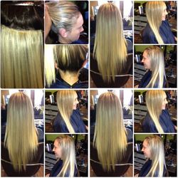 Full sew in tracks