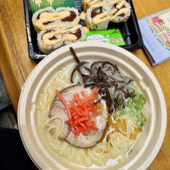 Katsura Grill - Spicy tuna roll and tonkatsu ramen - Japanese Near Me - Lake Buena Vista, Florida Katsura Grill - Spicy tuna roll and tonkatsu ramen - Japanese Near Me - Lake Buena Vista, Florida