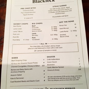 Blacklock - British Near Me - London, XGL