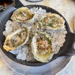 Easy Bistro - Alabama hearth roasted oysters