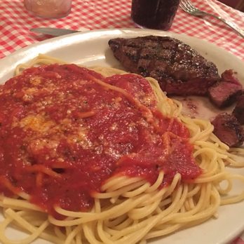 Ferraro's - Steak with spaghetti - Italian Near Me - Spokane, Washington