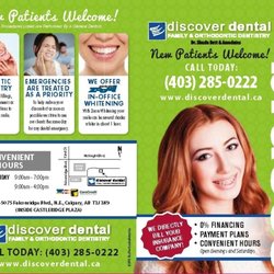 Discover Dental - Braces Invisalign Cosmetic Dentistry Dental Hygiene and Laser Gum Therapy Zoom Whitening Dental Emergencies
