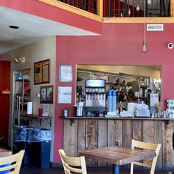 Interior of restaurant