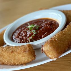 Homemade Fried Mozzarella Cheese