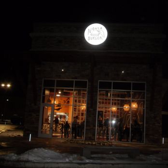Nonla Burger - Night scene. - Burgers Near Me - Kalamazoo, Michigan Nonla Burger - Night scene. - Burgers Near Me - Kalamazoo, Michigan