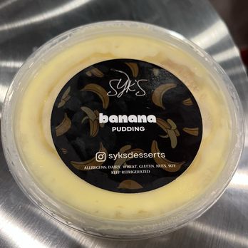 Sabr Coffee House - The best seller Syke's Banana pudding - Coffee & Tea Near Me - Lake Forest, California