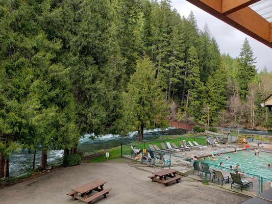 Belknap Hot Springs, Lodge and Gardens. by null