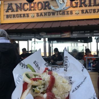 Anchor Grill - a sandwich in a wrapper - Hot Dogs Near Me - San Francisco, California