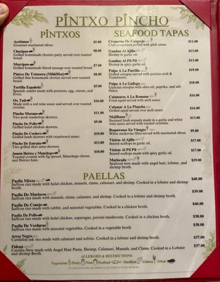 Menu photo 4 Pintxo Pincho Tapas Bar Woburn, MA