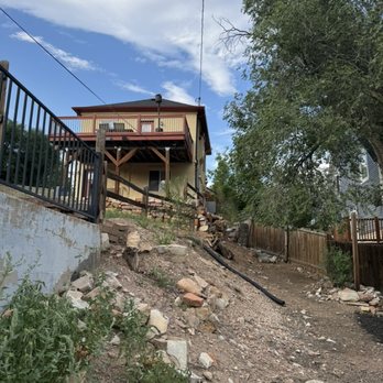 360 Painting - BEFORE - Back / sketchy S. Side - Painters Near Me - Colorado Springs, Colorado