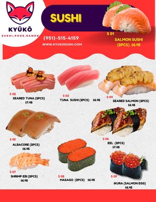 Menu photo 7 Kyuko Sushi Corona, CA