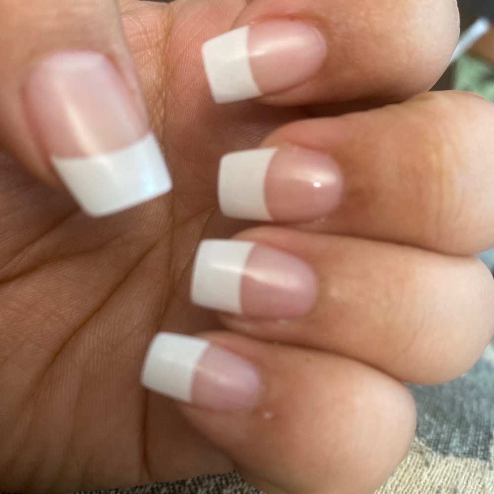 powder french tip $52 powder french tip $52