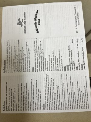 Menu photo 1 Taqueria Cinco Hermanos Grayslake, IL Menu photo 1 Taqueria Cinco Hermanos Grayslake, IL