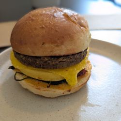 Bramble Cafe - Vegan breakfast sandwich